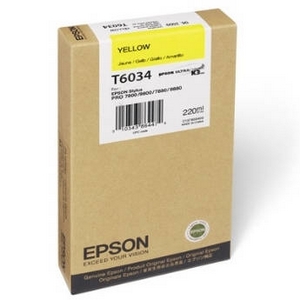 muc in epson t6034 hop muc vang 220ml c13t603400